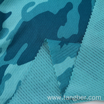 milk silk micro polyester spandex printed sportswear fabric